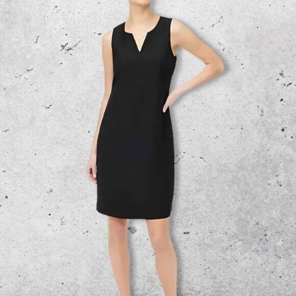 J. Crew‎ Black Mini Dress with Chic Design - Picture 1 of 10
